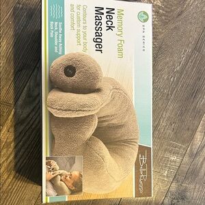 Bella Russo Beige Memory Foam Neck Massager
